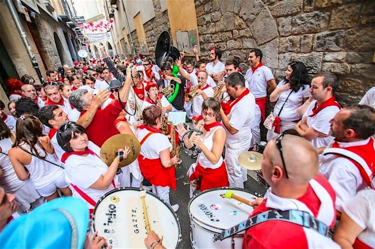 Fêtes de Pampelune en Navarre